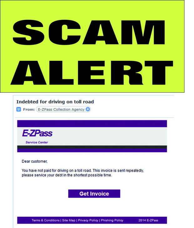 E-Z PASS SCAM