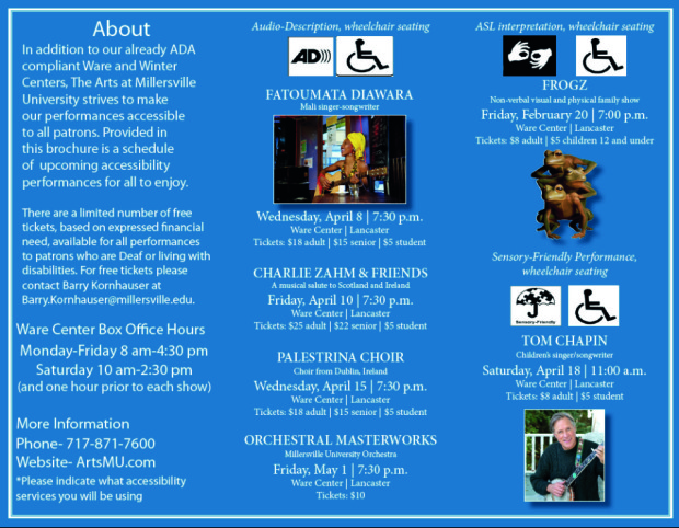 MU accessible programs