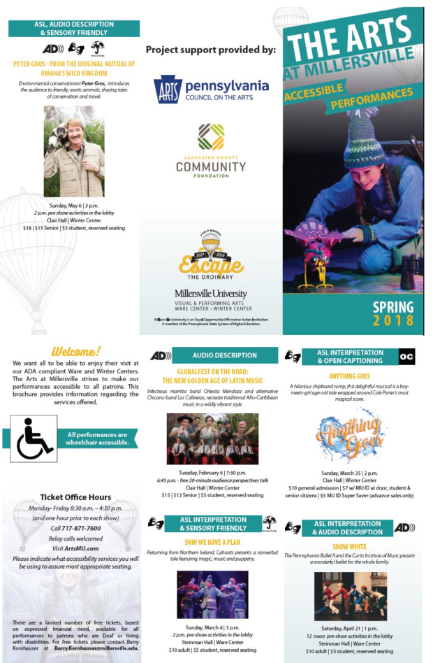 accessible performances