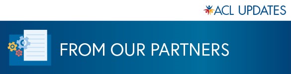 Blue banner with white text: ACL Announcement