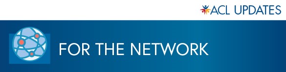 Blue banner with white text: For the Network