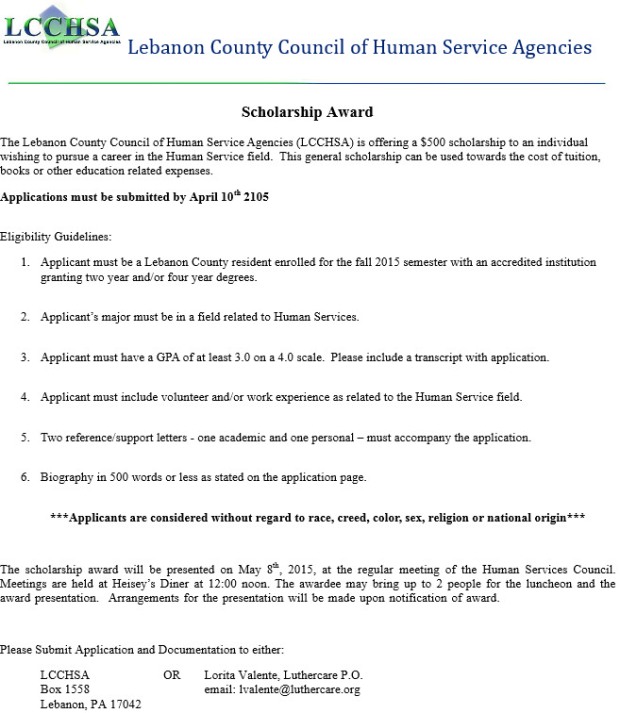 LCCHSA scholarship 1