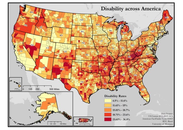 disability maps