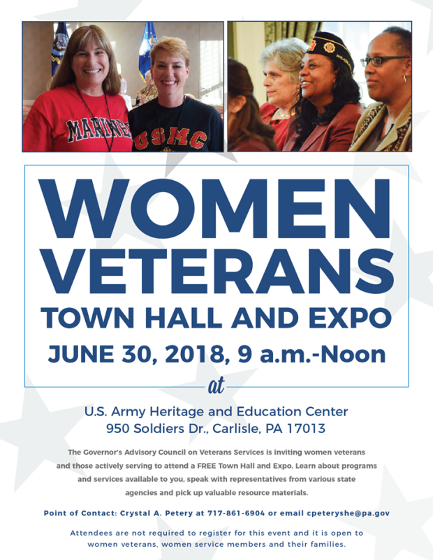 women veterans town hall